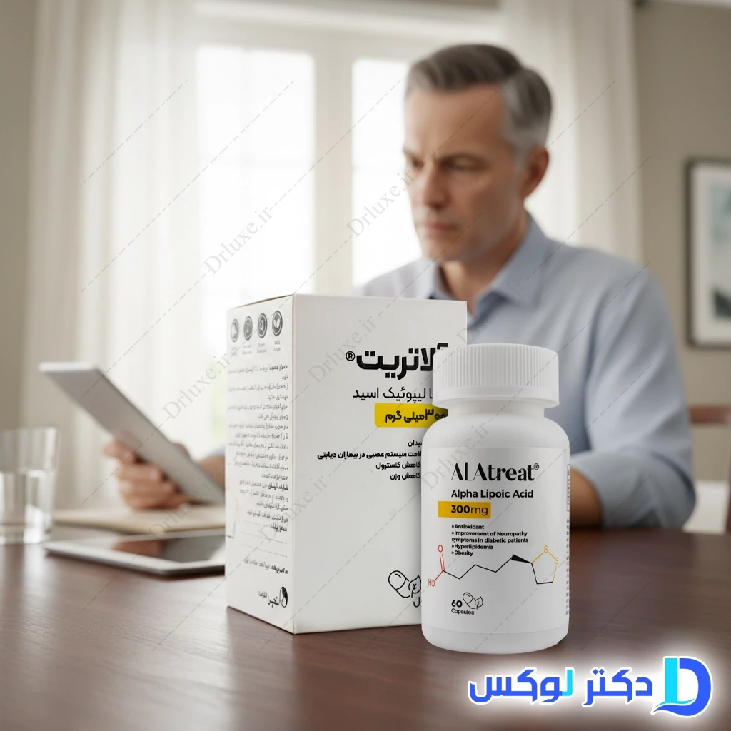 کپسول آلاتریت 300 میلی‌گرم تچرا فارمد 60 عدد